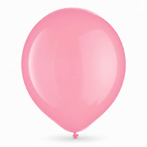 Vibrant New Pink Latex Balloons - 12" (72 Pack)