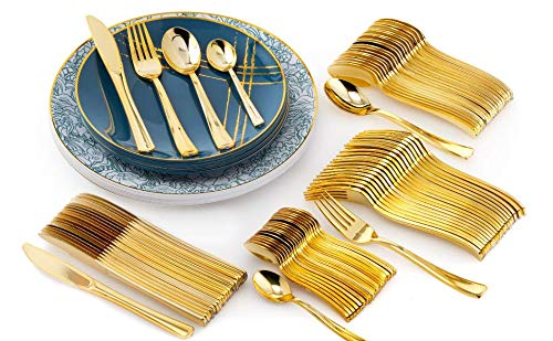 10 In. Floral Brush Design Plastic Plates | 10 Count