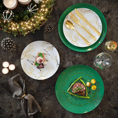 10 In. Matiz Design Plastic Plates | 10 Count