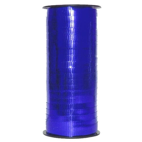 100 yd. Dark Blue Metallic Ribbon