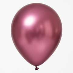 Satin Luxe New Pink Latex Balloons, 11-Inch, 6-Pack