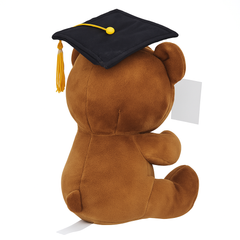 Graduating Plush Bear Balloon Weight