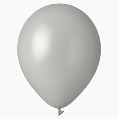 Luxaire Premium Silver Latex Balloons - 12" 25 Pack