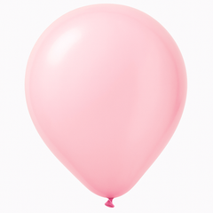 Elegant Pearl Pink Latex Balloons - 12" (15-Pack)