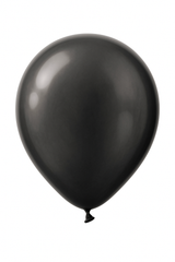 Black Pearl Latex Balloons 12-Inch, 15-Pack