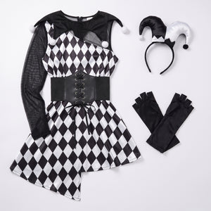 Women's Naughty Jester Halloween Costume