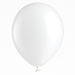 Classic White 5" Latex Balloons - Pack of 50