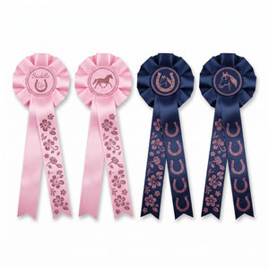 Saddle Up Award Ribbons - Pink & Blue 4-Pack