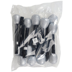 Glitter Microphones - 12 Count