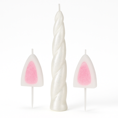 Enchanted Unicorn Birthday Candle Set
