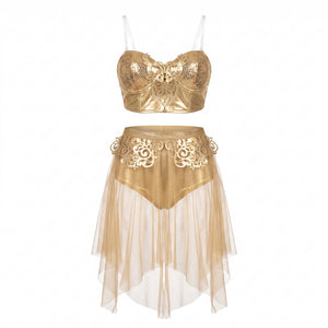Gilded Glamour Corset Costume - Women's S/M