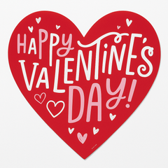 Valentine's Day Heart Cutout Decoration