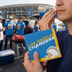 Los Angeles Chargers Lunch Napkins - 6.5 In. x 6.5 In.
