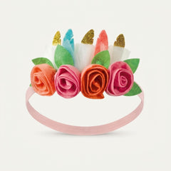 Boho Floral Headband for Baby's First Birthday