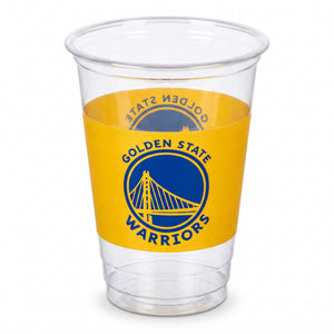 Golden State Warriors 16oz Plastic Cups