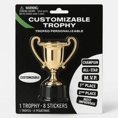Customizable Goal Getter Sports Trophy