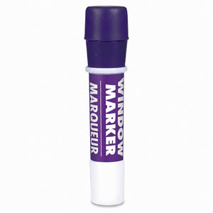 Purple Washable Window Marker for Team Spirit Events