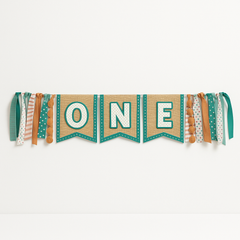 Wilderness First Birthday High Chair Decoration Set