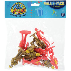 Firefighter Figures - 12 Count