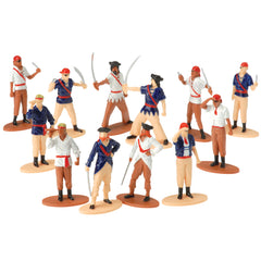 Pirate Figures - 12 Count