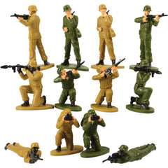 Army Figures - 12 Count