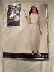 Starlight Angel Costume for Girls with Halo & Wings - Child M (8-10)