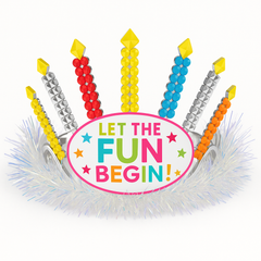LED Light-Up Sprinkle Birthday Tiara