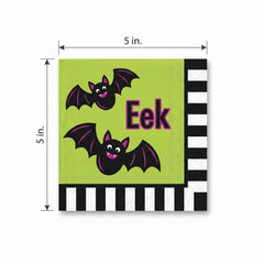 Halloween Pals Beverage Napkins - 5 In. X 5 In.