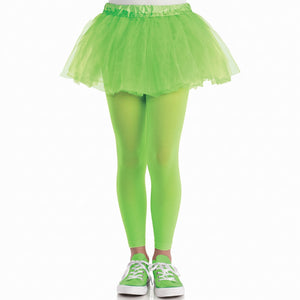 Kids' Kiwi Neon Footless Tights