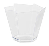 3.3 Oz. | Clear Hexagon Miniatures | 576 Count