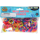Mini Neon Rings (Sold By Gross) - 144 Count