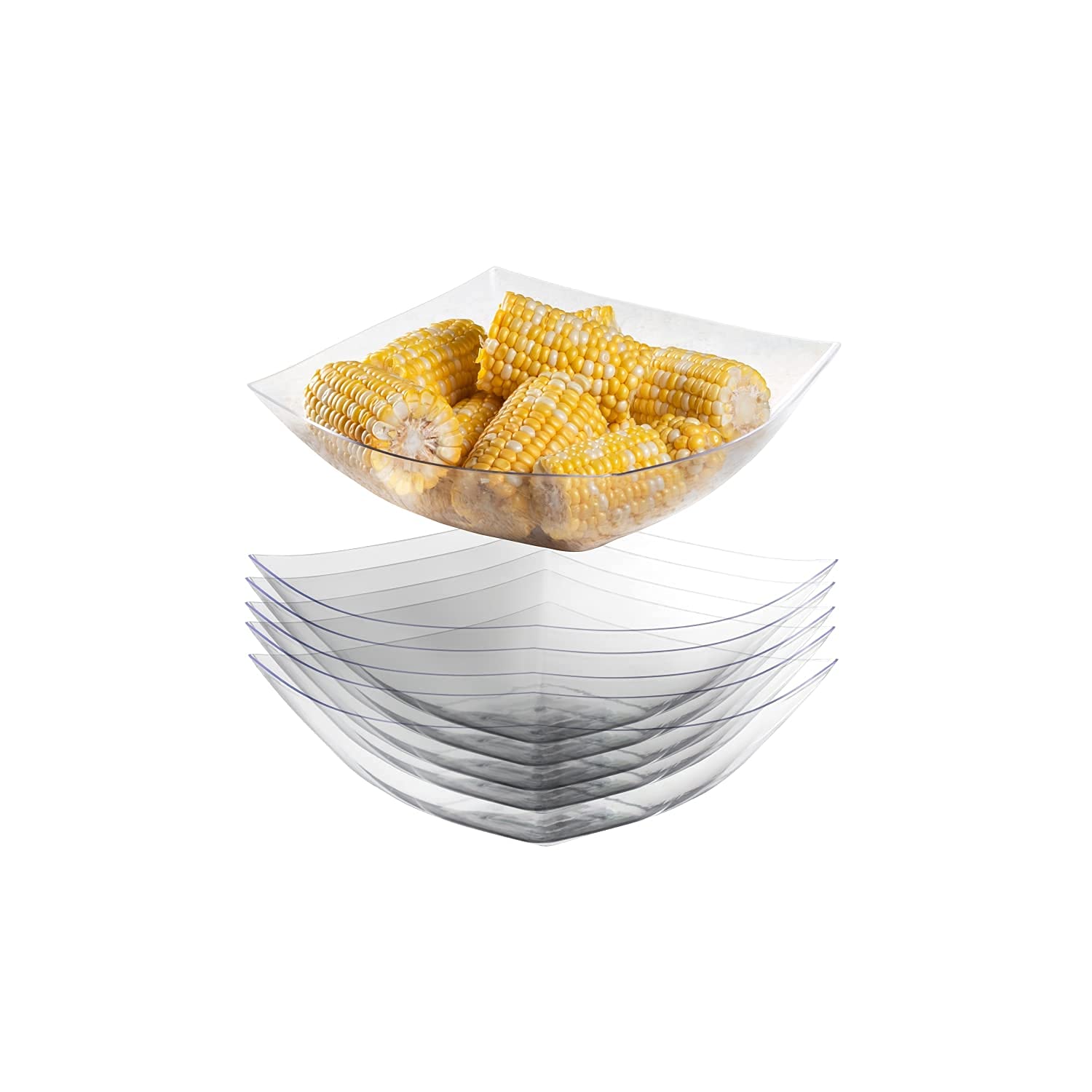 32 Oz. Convex Bowl | Clear