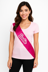 Barbie Deluxe Reversible Sash for Birthdays or Parties