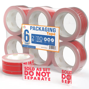 2 Inch x 110 Yards This Is A Set Tape - 6 Ct.