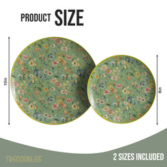 Earthtrends Bouyant Design Plates Combo Set 16/16.