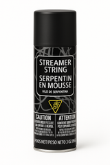 Black Streamer String Spray - 3 oz Party Accessory