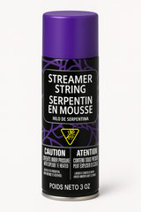 Purple Streamer String Spray - 3 oz Party Fun