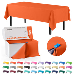Little Gym - 54" X 300' Select A Size Table Cover - Orange