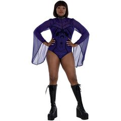 Plus Size Bad Witch Halloween Bodysuit