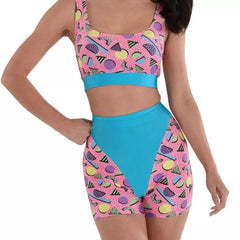 Retro 80s Workout Costume Set - Small/Medium
