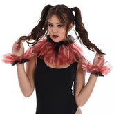 Vintage Circus Collar & Cuffs Halloween Accessory Set