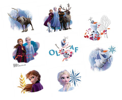 Disney Frozen 2 Temporary Tattoo Pack - Anna, Elsa & Olaf Party Favors