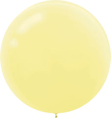 Pastel Assorted 24" Latex Balloons, 4-Pack