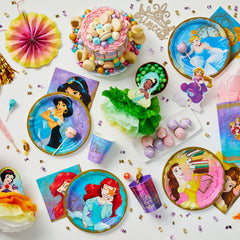 Disney Princess Jasmine Birthday Lunch Napkins - 16 Pack
