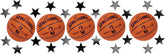 NBA Spalding Basketball Party Confetti