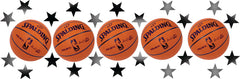NBA Spalding Basketball Party Confetti