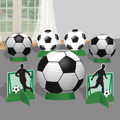 Goal Getter Soccer Table Centerpiece Kit - 8-Piece Set