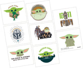 Star Wars The Mandalorian Temporary Tattoos - 8-Pack