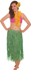 Adult Green Hula Grass Skirt for Luau Parties