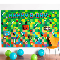Pixel Party Deluxe Birthday Scene Setter Kit